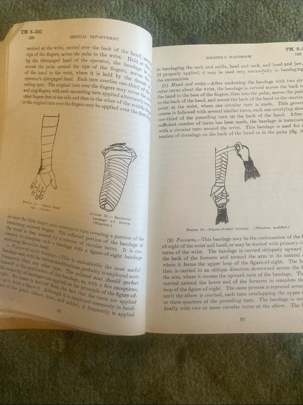 1941 Medical Department Soldiers Handbook - Picture 3 of 3